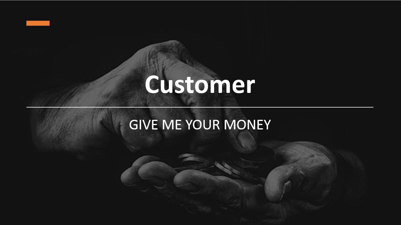 customer give me your money Company Optimizer