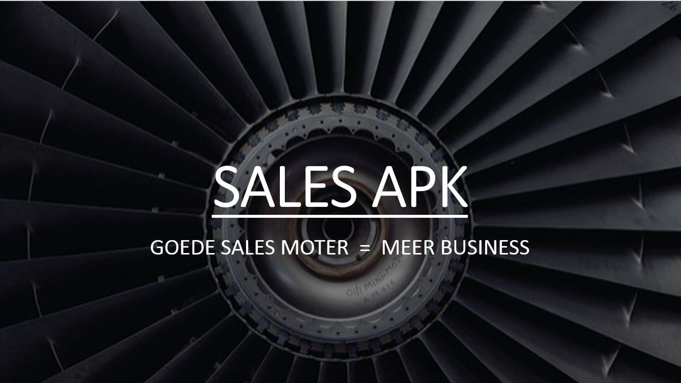 Sales APK 2018 - company optimizer