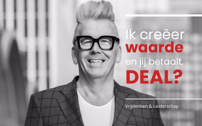 Ik creëer waarde en jij betaalt, deal?
