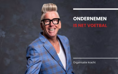 Ondernemen is net voetbal