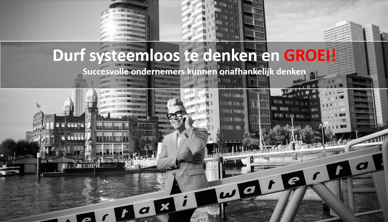 Blog durf systeemloos te denken en groei www.company-optimizer.nl