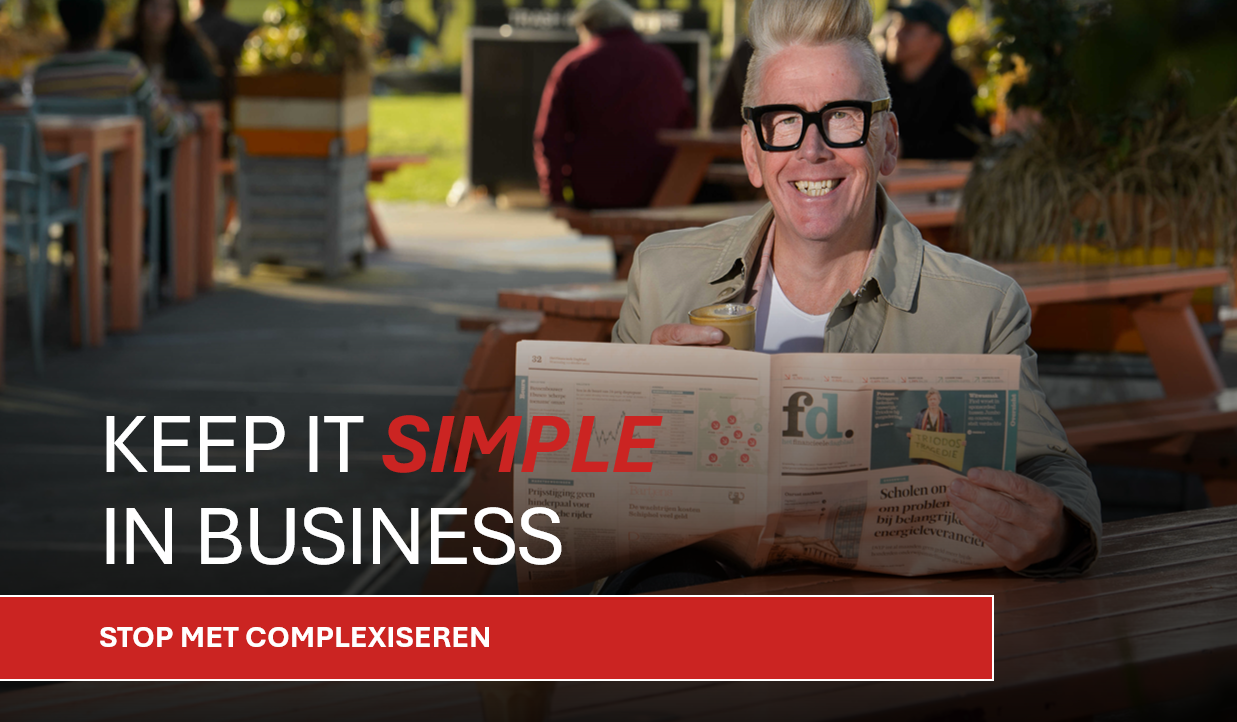 Blog keep it Simple in Business www.company-optimizer.nl Blog keep it Simple in Business www.company-optimizer.nl